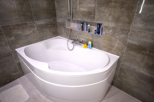 Large Bathtub Installation in Martinsville
